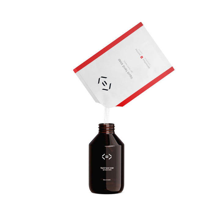 4 refills sensual liquid hand soap [osmanthus + jasmine]