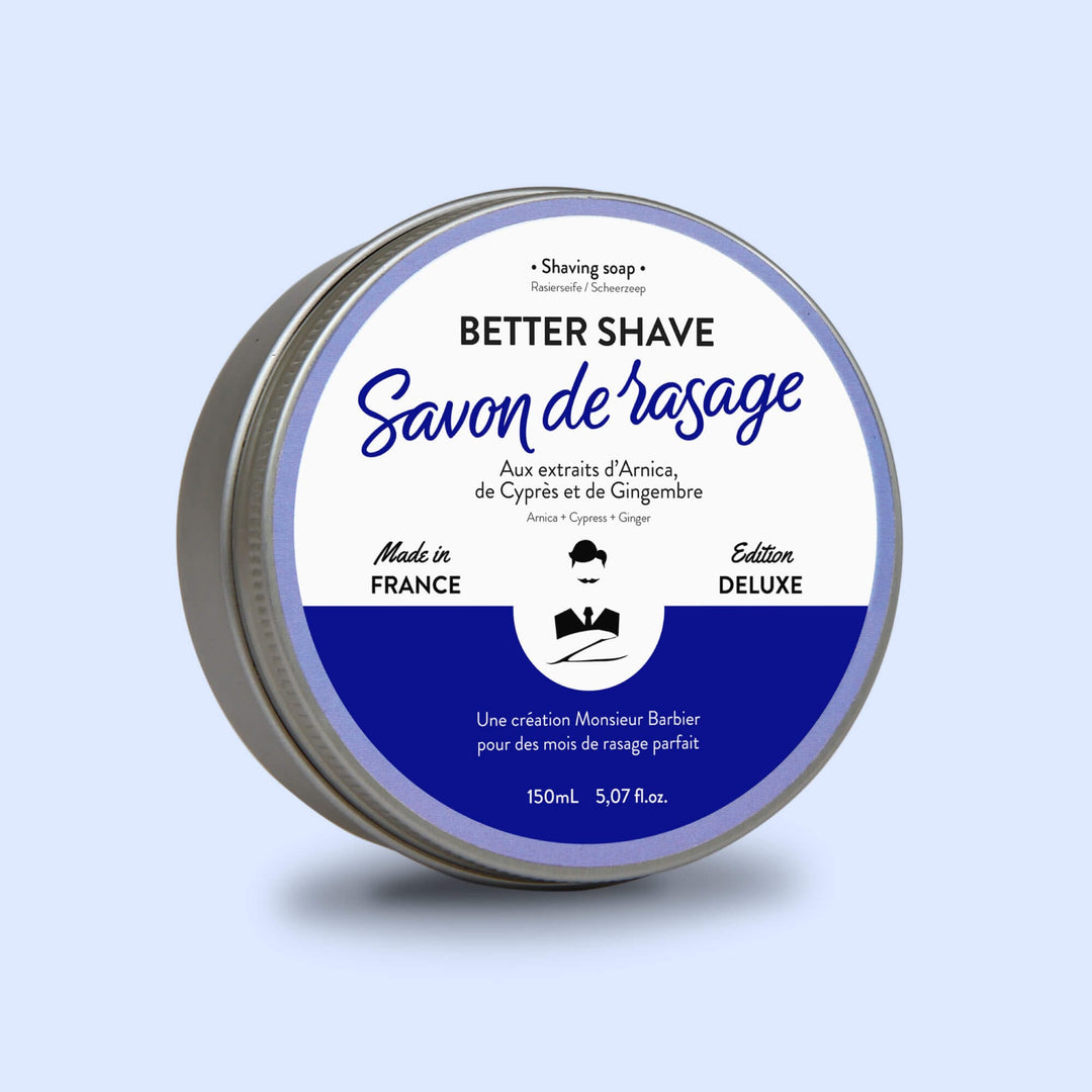 Savon de Rasage pour Homme par Monsieur BARBIER - de face